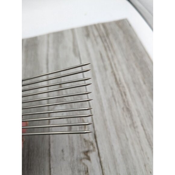 Vintage Pampered Chef HOLD 'N SLICE #1101 Slicing Guide Tomato Egg Onion Taiwan - Picture 9 of 9